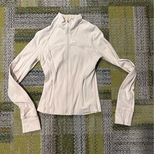 Lululemon Athletica Cream Zip-Up Define Jacket Size 2